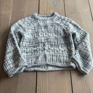 Universal Thread Marled Knit Sweater - Gray